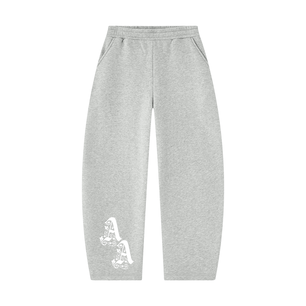 Unisex Barrel Leg Sweatpants